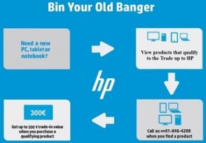 HP Trade in cashback offer!