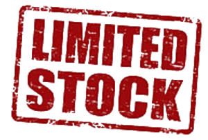 Only a Few left in Stock