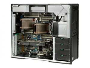 HP Workstation Z640 inside